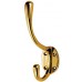 Brass hat and coat hook